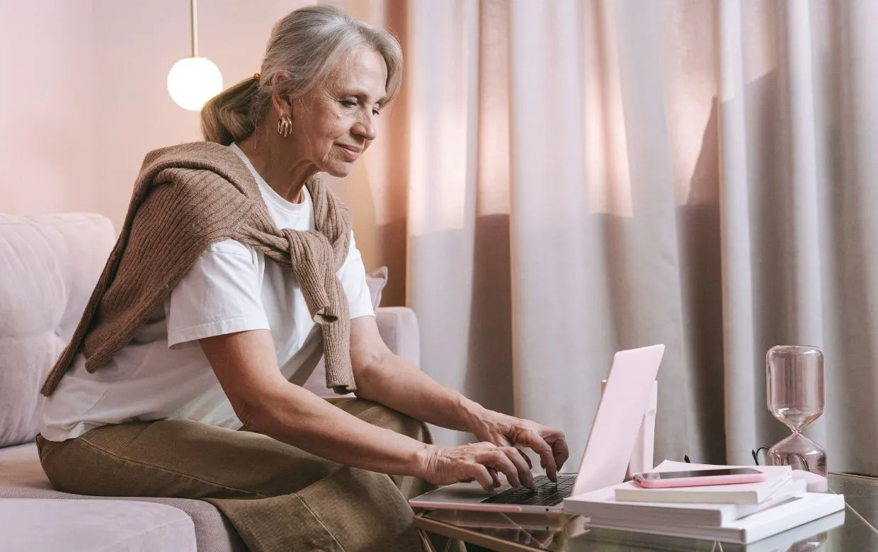 femme a la retraite