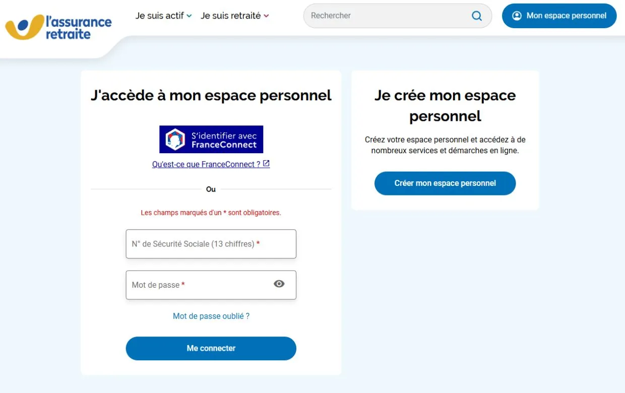 releve de carriere en ligne